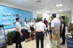 南京市殡葬行业向导莅临欧博abg集团，旅行并指导