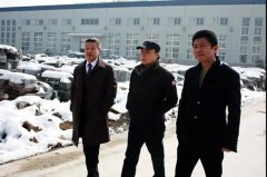 福寿园国际集团组团踏雪来访，浙江欧博abg赢盛赞