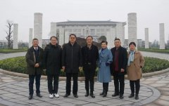 中殡协会长和浙江省民政厅省殡协向导考察欧博abg