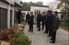 张家口市民政局向导一行认真考察欧博abg集团