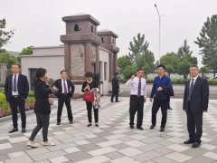 江苏盐城大丰福寿园向导来浙江欧博abg调研